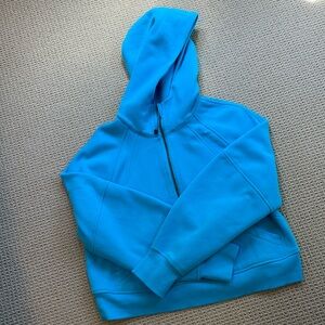 EUC-Lululemon scuba 1/4 zip hoodie-xs/s